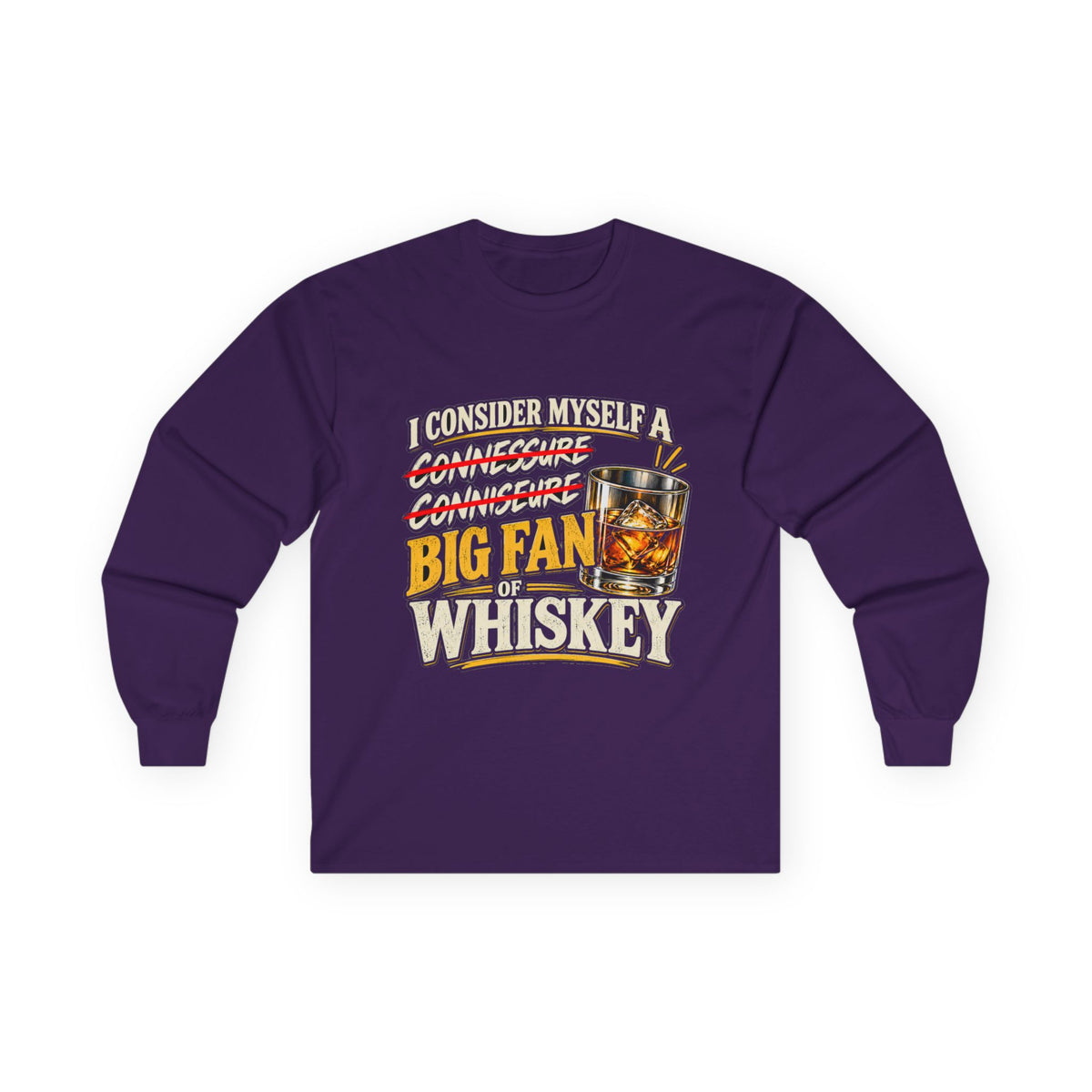 Big Fan of Whiskey - Unisex Ultra Cotton Long Sleeve Tee