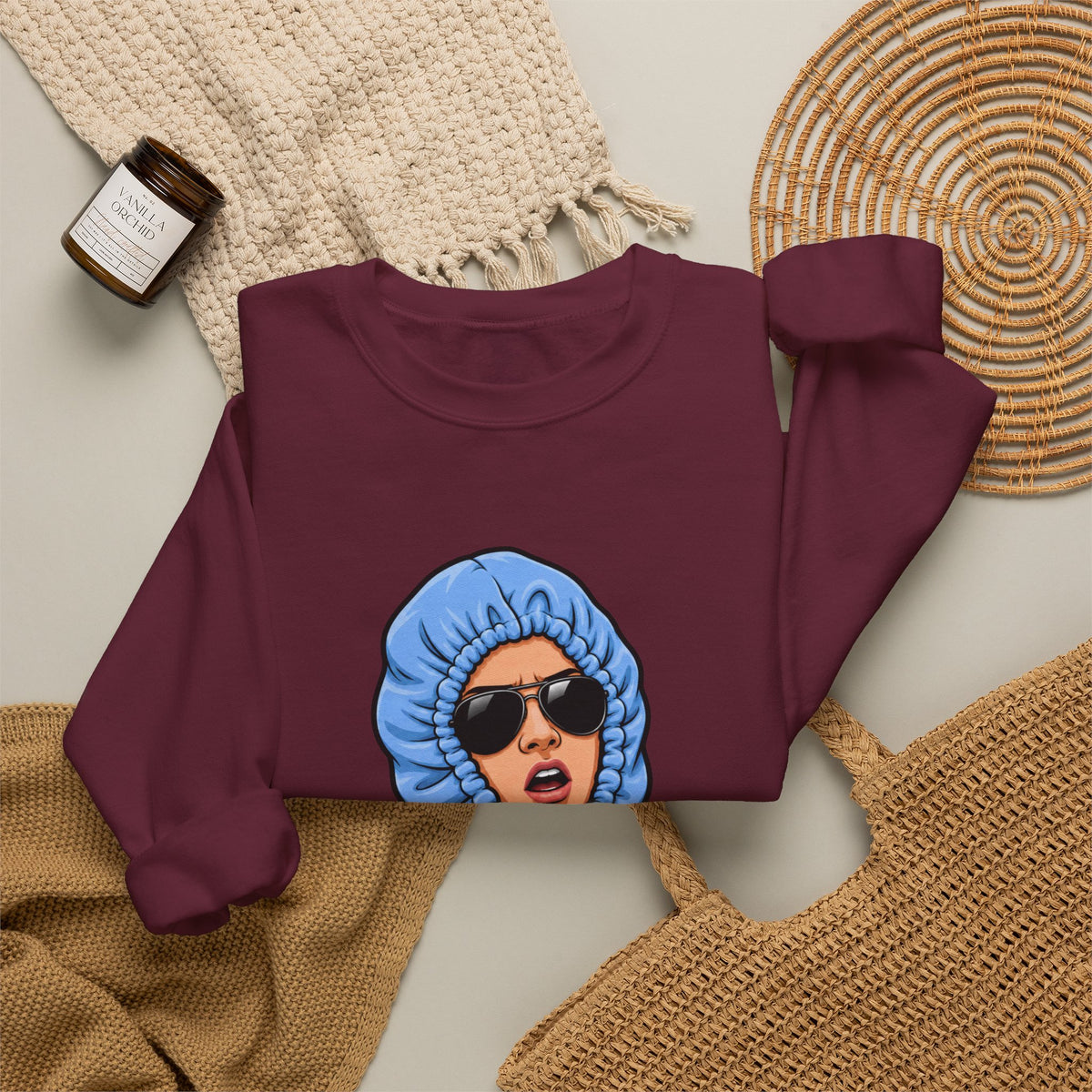 She Doesn't Even Go Here - Crewneck Sweatshirt