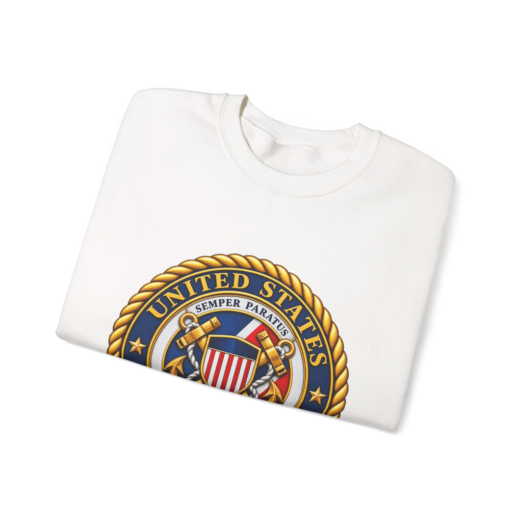 U.S. Coast Guard Emblem - Crewneck Sweatshirt