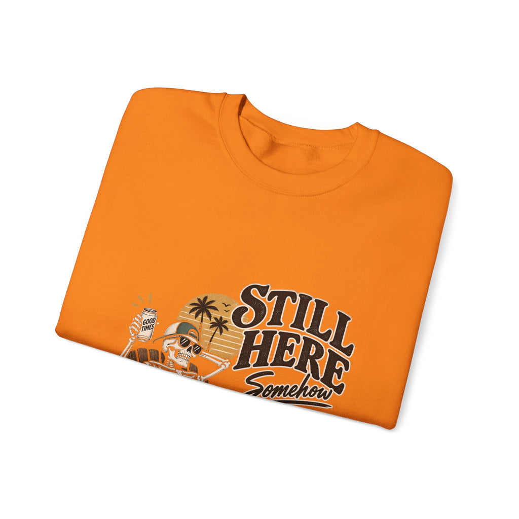 Still Here Somehow - Crewneck Sweatshirt