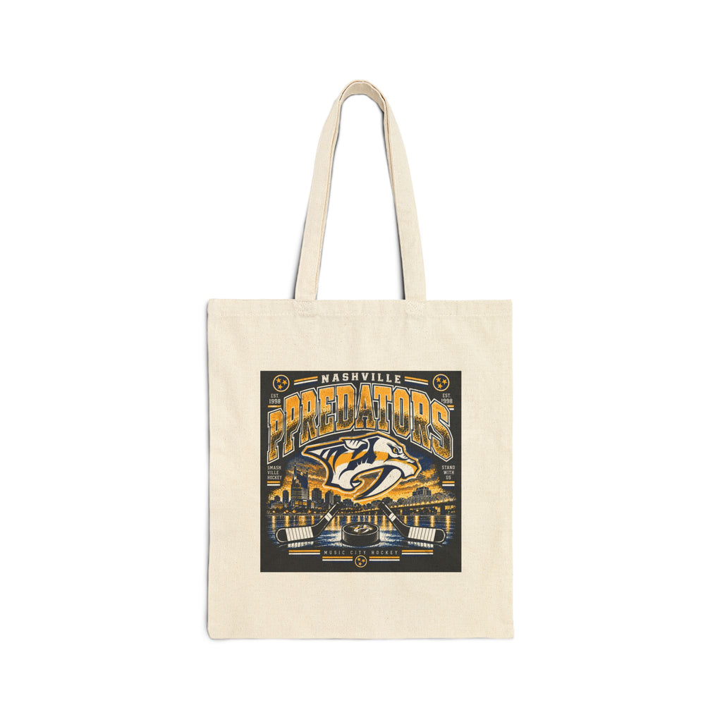 Nashville Predators Music City - Canvas Tote