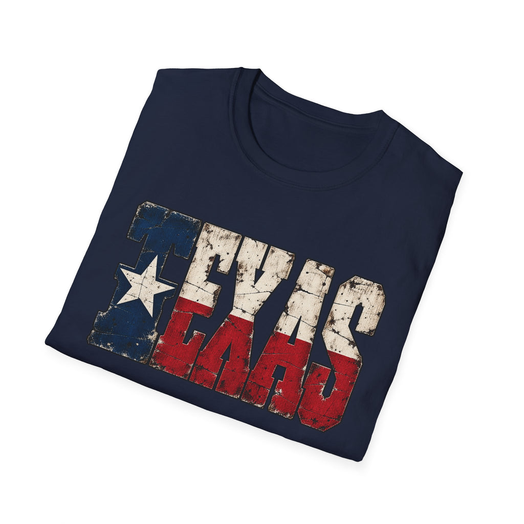 Texas Flag Block Letters - Classic Tee