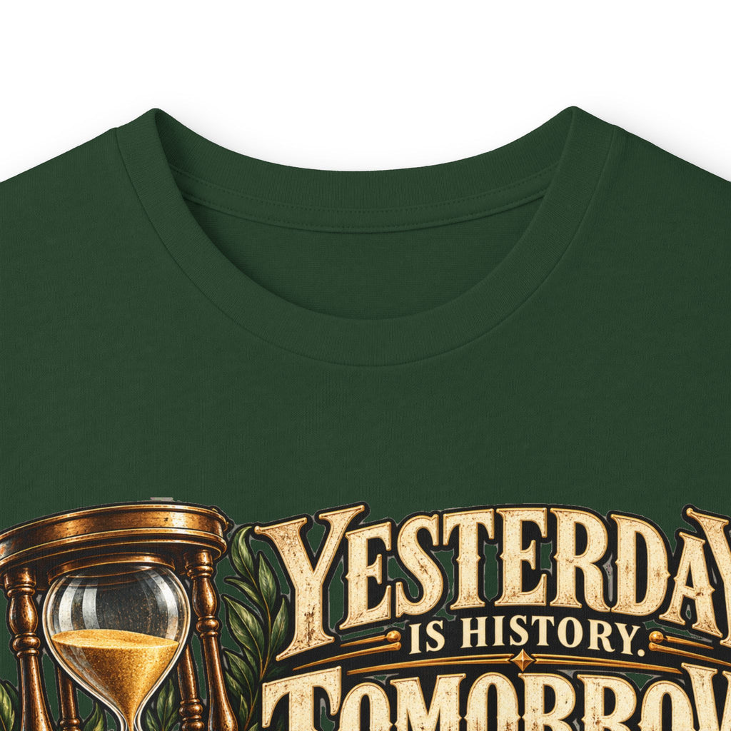 Yesterday Tomorrow Today - Transparent - Unisex Ultra Cotton Long Sleeve Tee