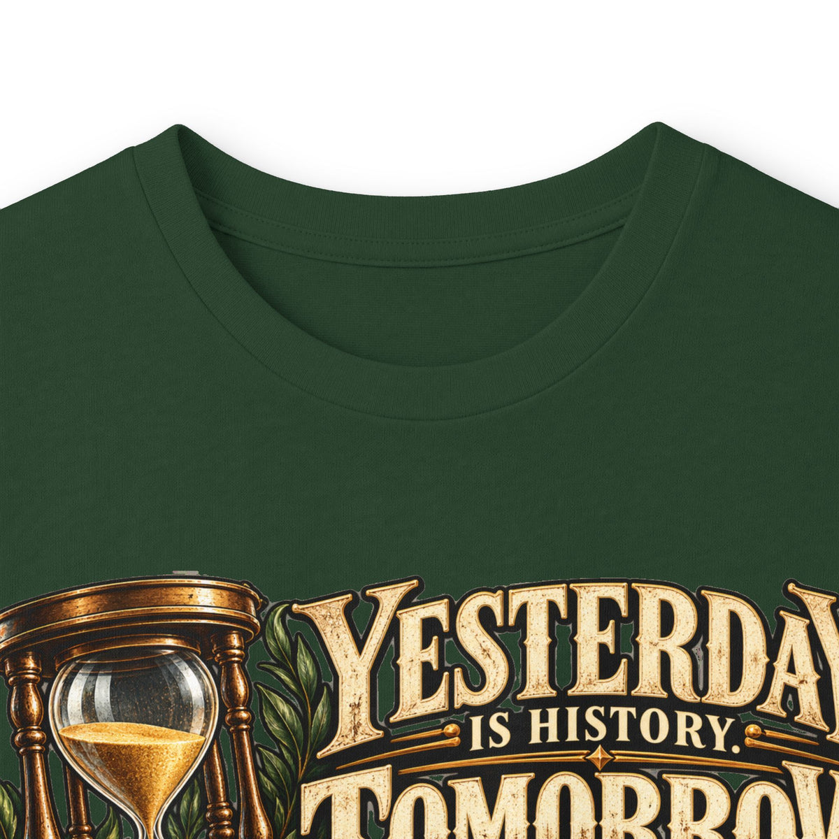 Yesterday Tomorrow Today - Transparent - Unisex Ultra Cotton Long Sleeve Tee