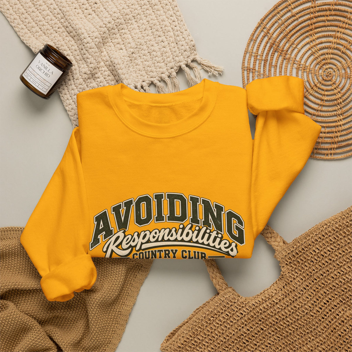 Avoiding Responsibility Country Club - Crewneck Sweatshirt