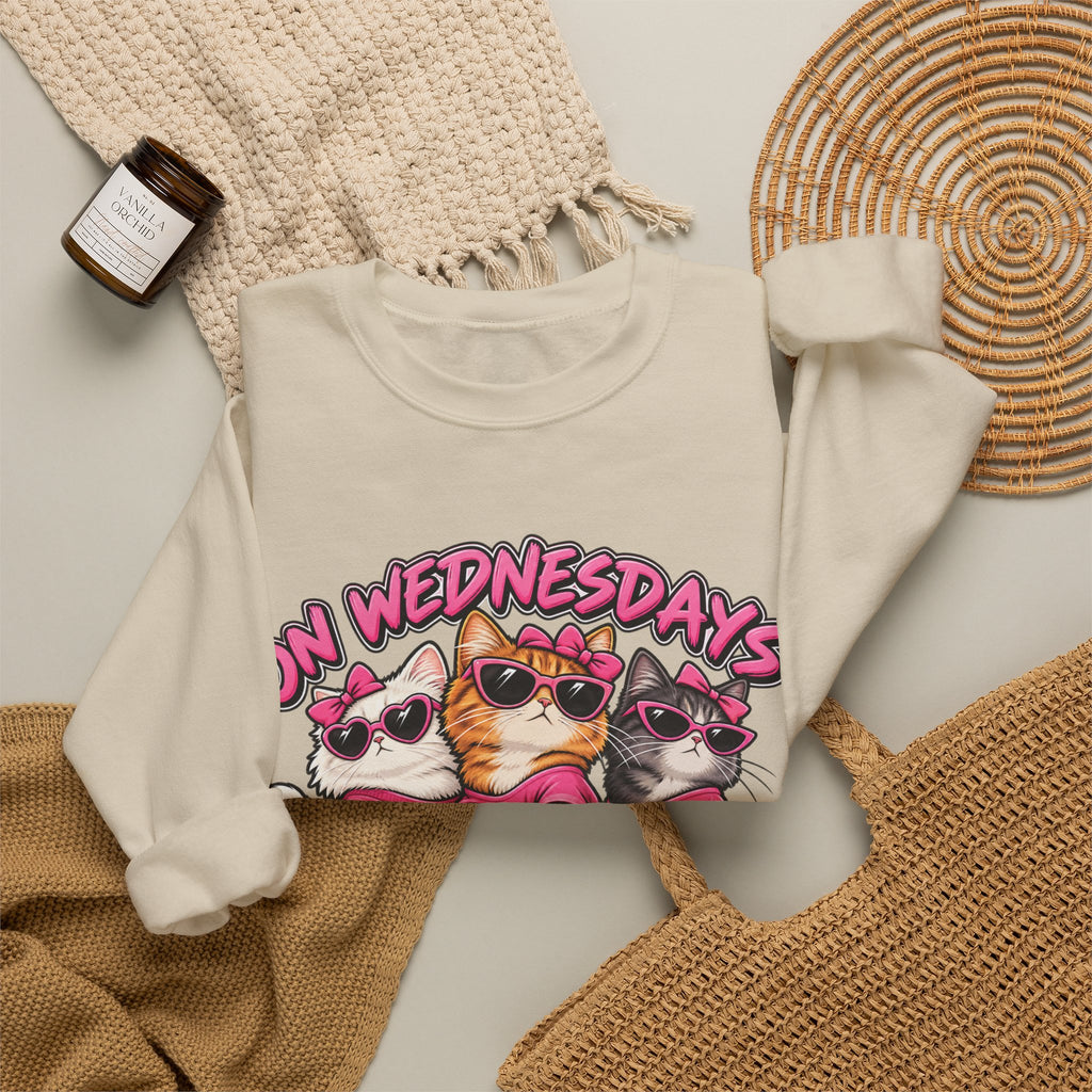 On Wednesdays We Wear Pink - Crewneck Sweatshirt