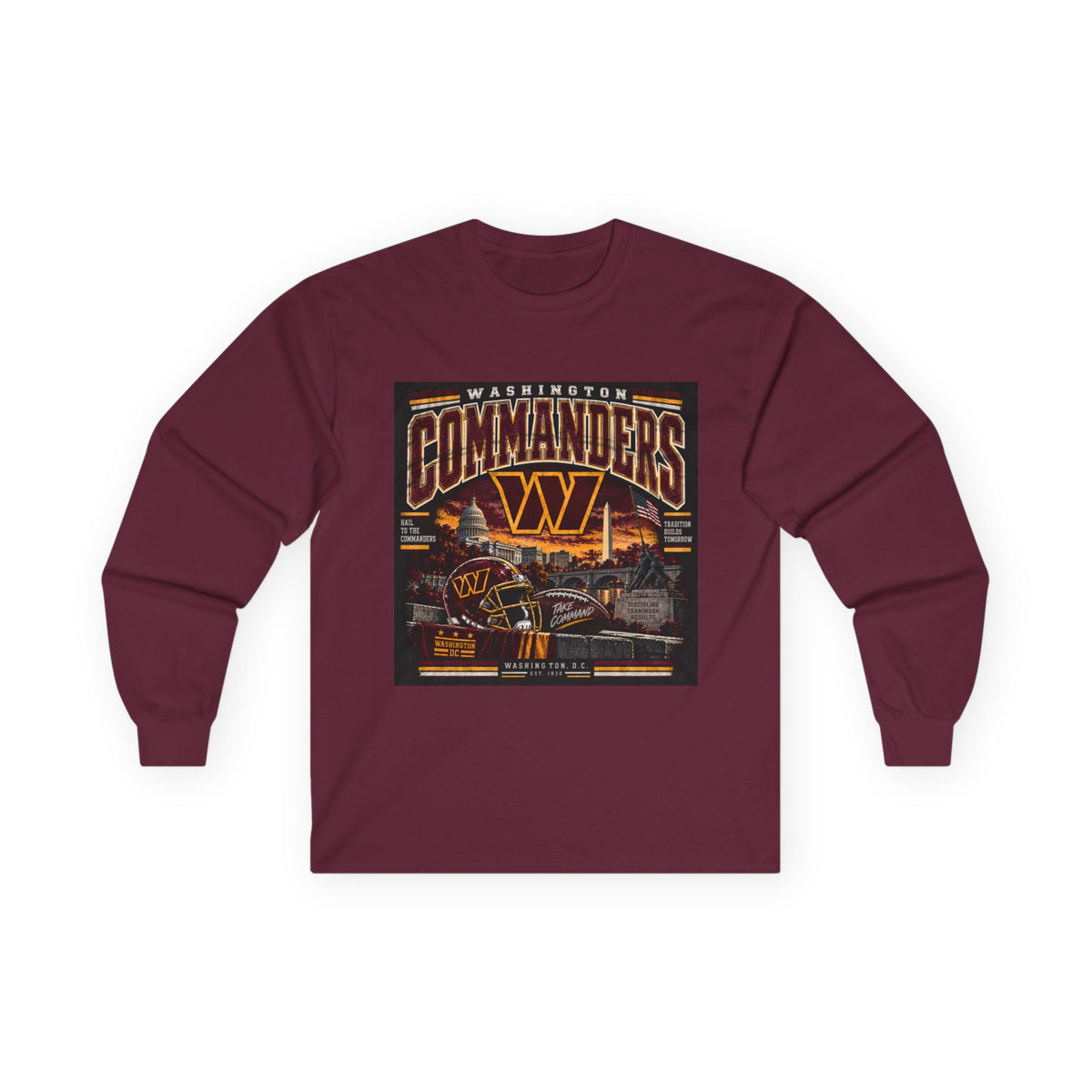 Washington Commanders Pride - Unisex Ultra Cotton Long Sleeve Tee