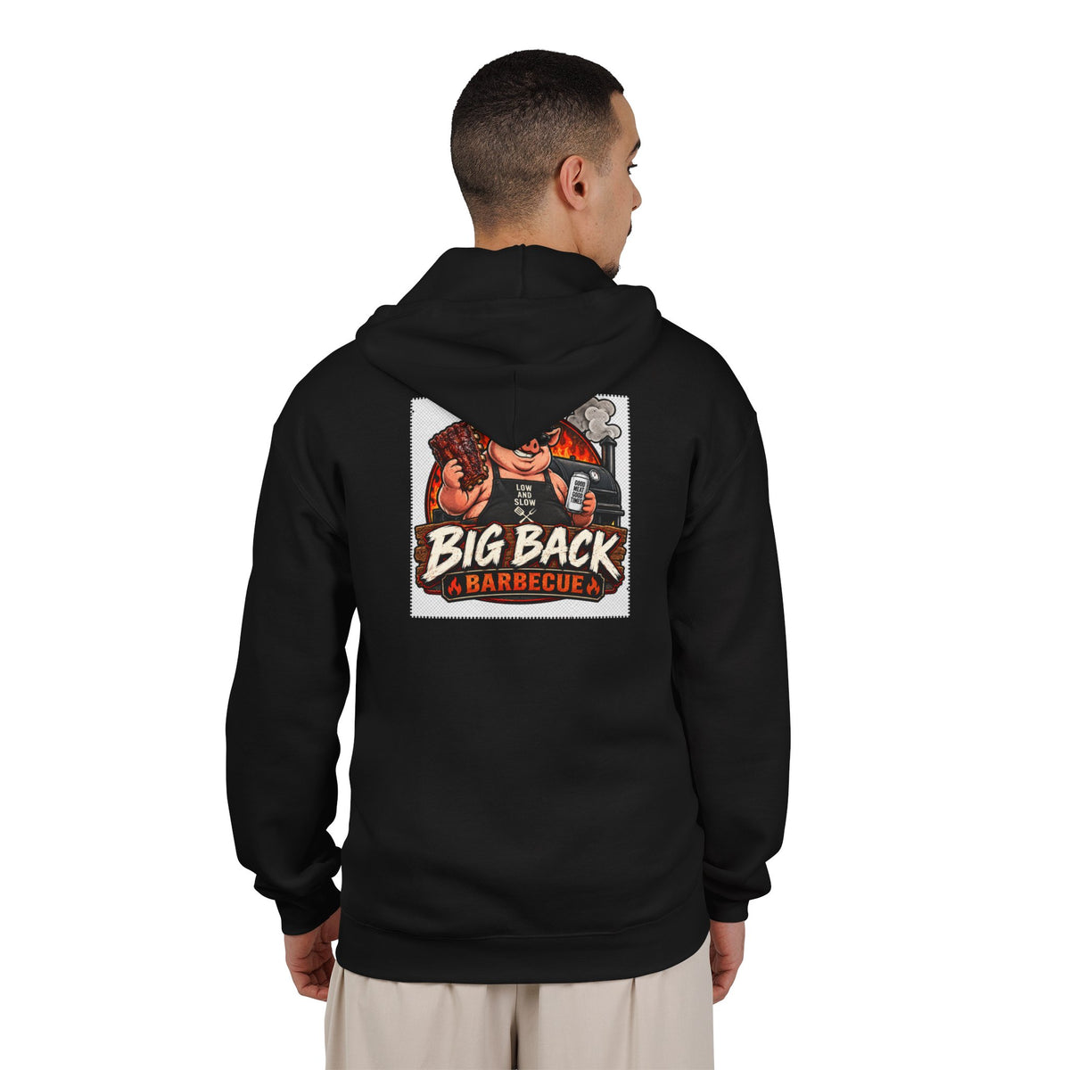 Big Back Barbecue - Full-Zip Hooded Sweatshirt