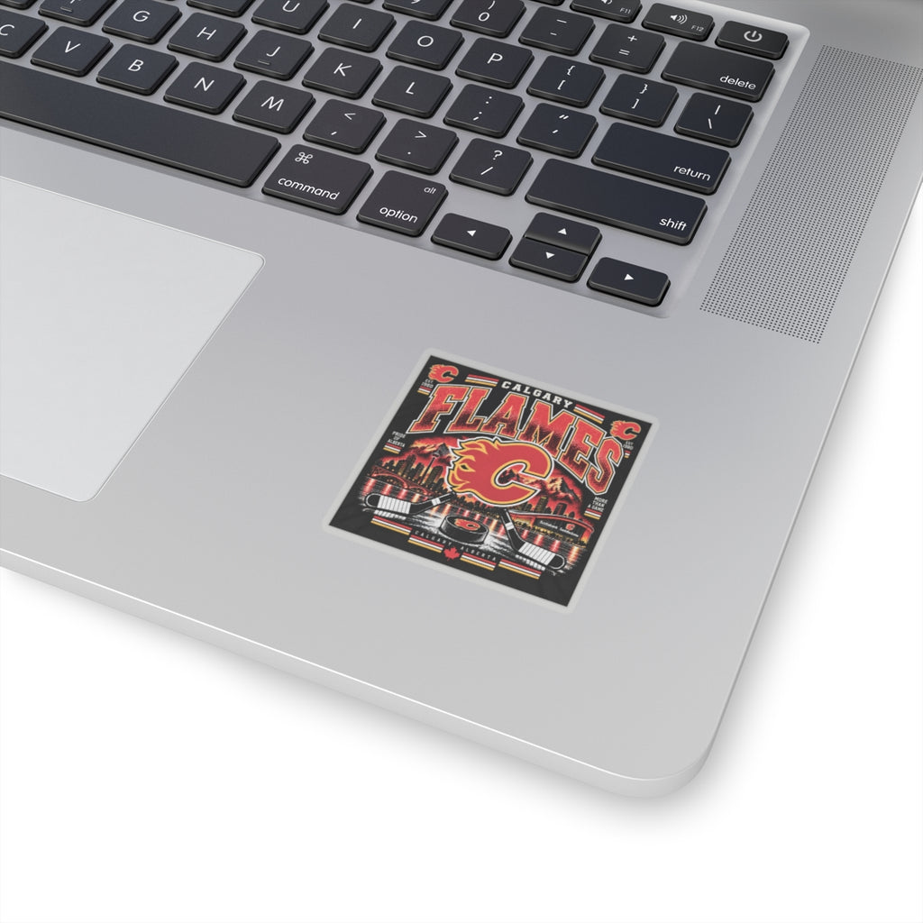 Calgary Flames - Kiss-Cut Sticker