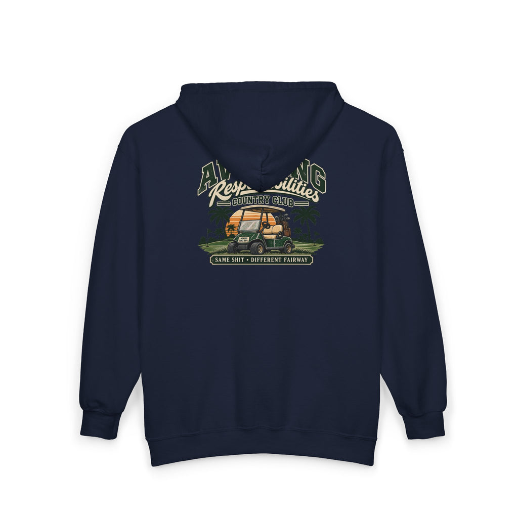 Avoiding Responsibility Country Club - Full-Zip Hooded Sweatshirt