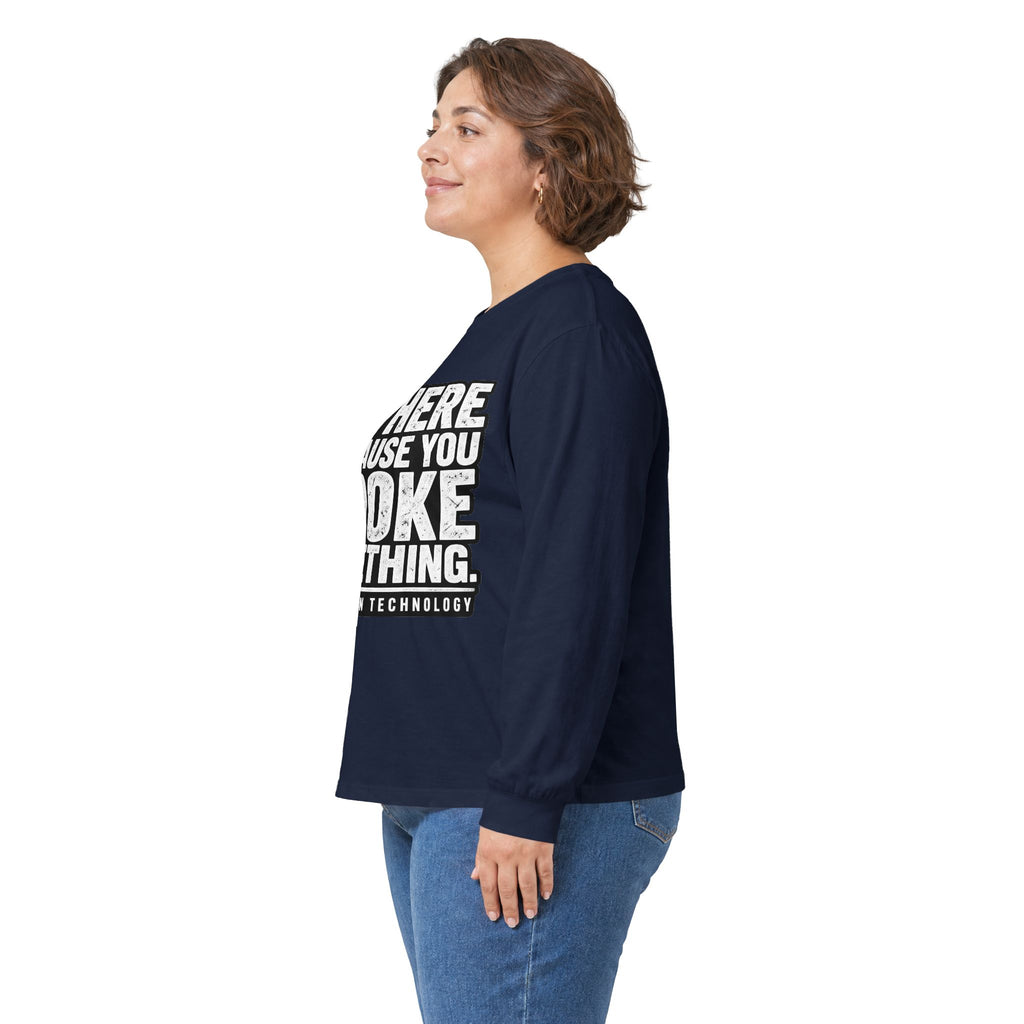 Broke Something - Unisex Ultra Cotton Long Sleeve Tee