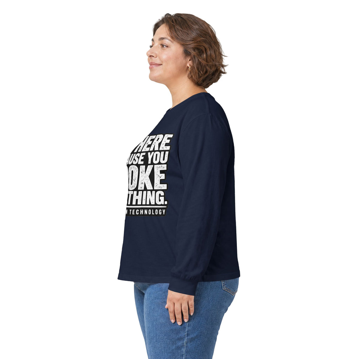 Broke Something - Unisex Ultra Cotton Long Sleeve Tee