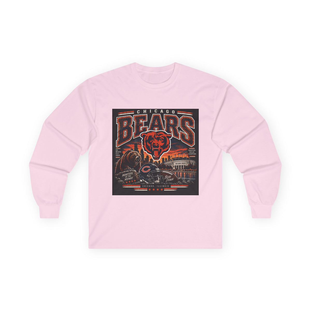 Chicago Bears Pride - Unisex Ultra Cotton Long Sleeve Tee