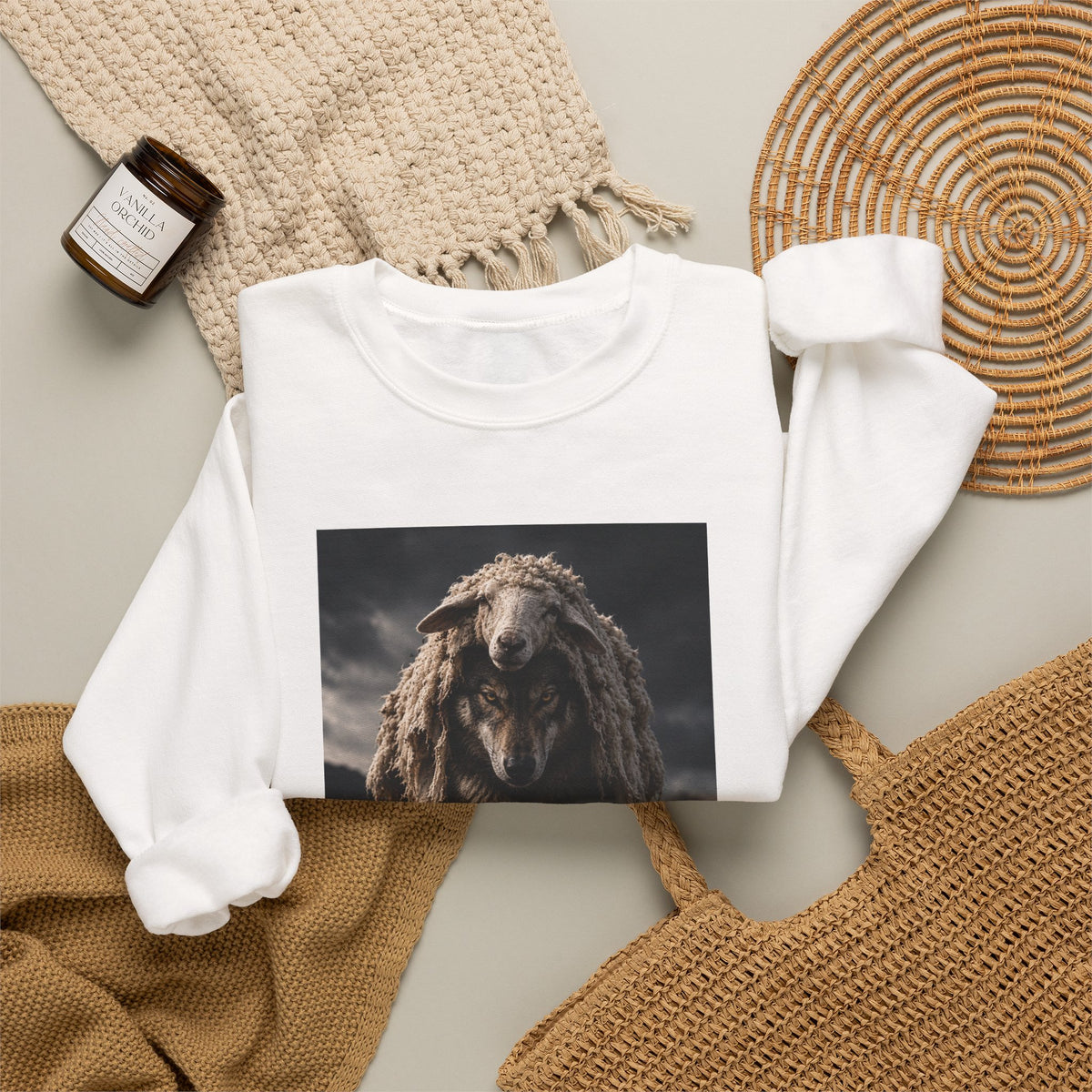 Wolf in Sheep's Clothing - Crewneck Sweatshirt