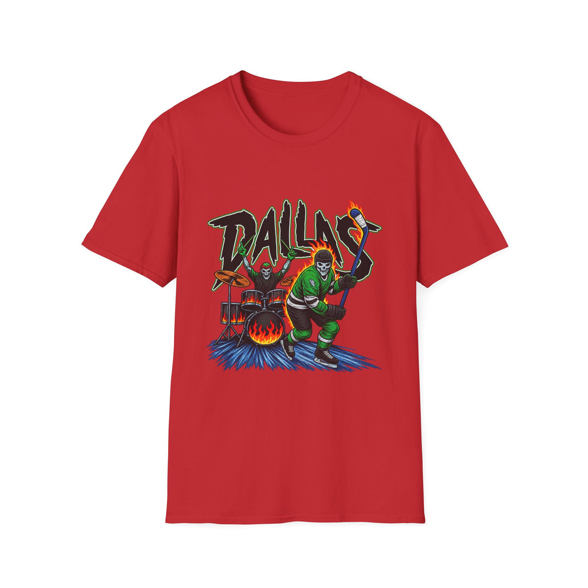 Dallas Stars Skeleton - Classic Tee
