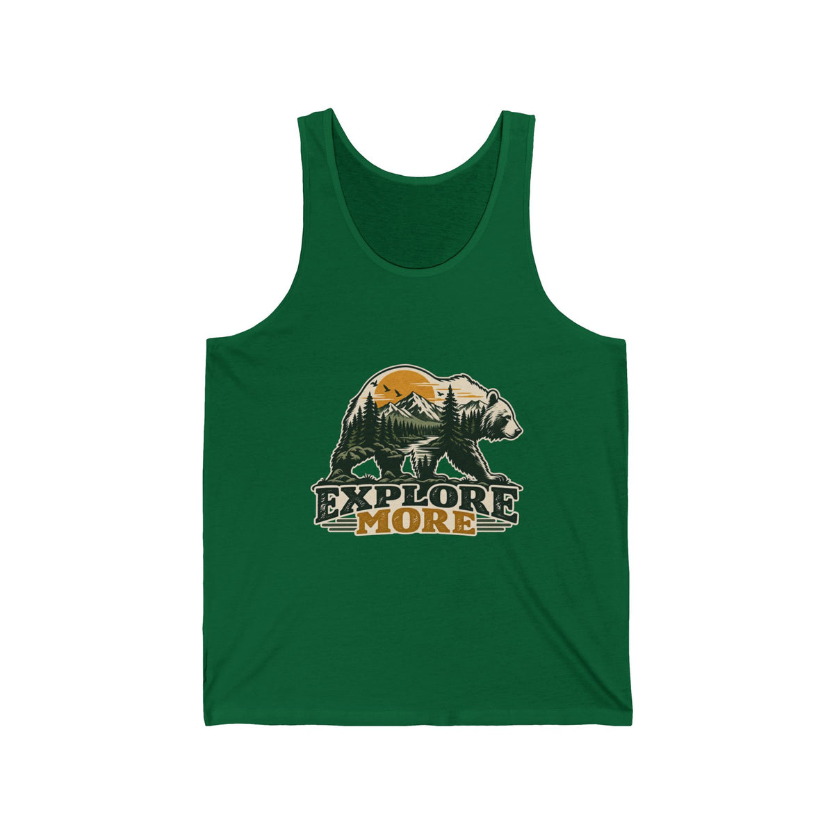 Explore More Bear - Athletic Tank