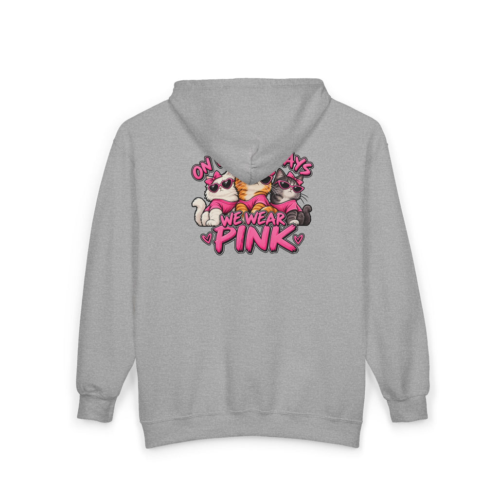 On Wednesdays We Wear Pink - Full-Zip Hooded Sweatshirt