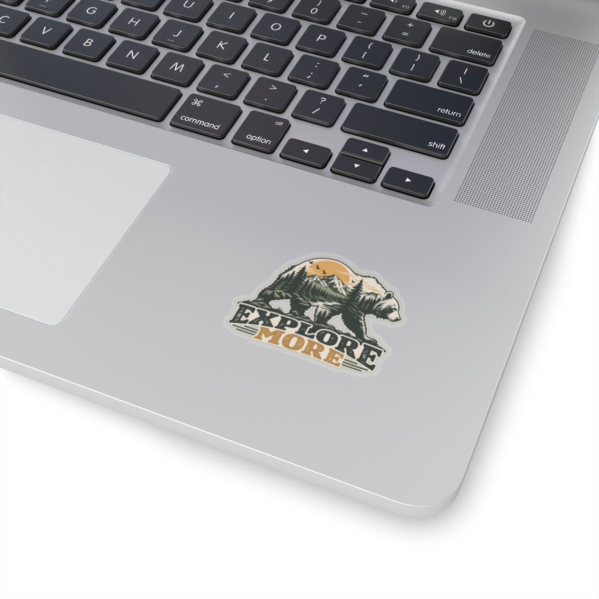 Explore More Bear - Kiss-Cut Sticker