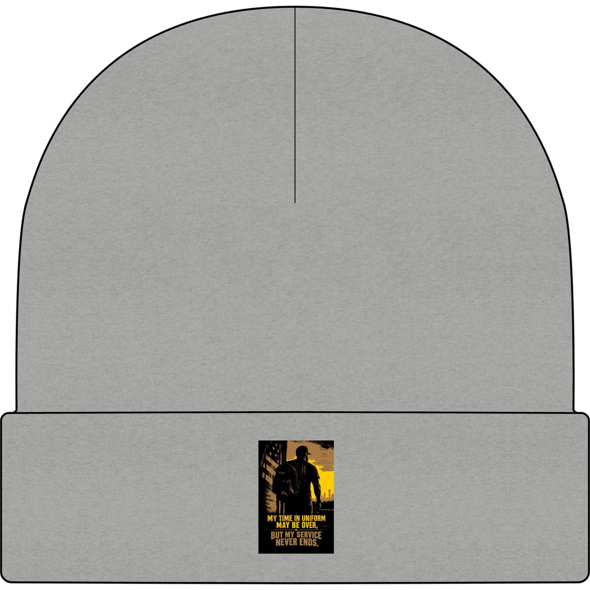 Service Never Ends - AS Colour 1107 Cuff Beanie