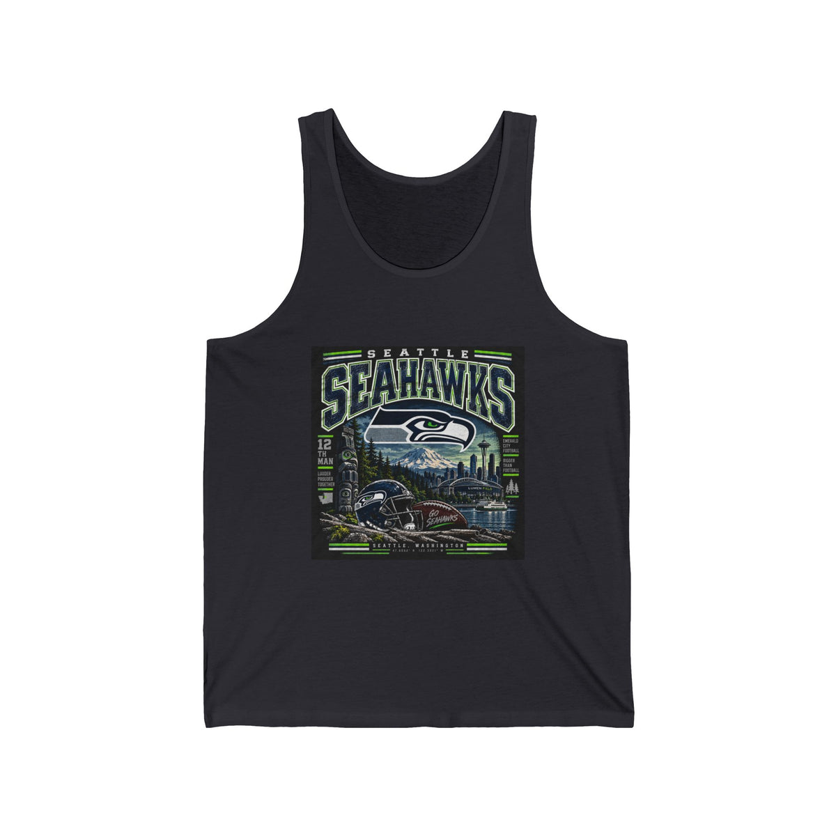 Seattle Seahawks Pride - Athletic Tank