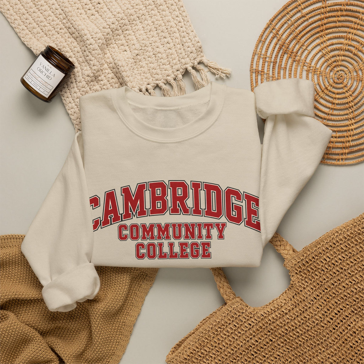 Cambridge Community College - Crewneck Sweatshirt