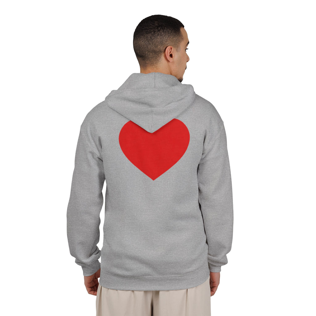 Heart - Full-Zip Hooded Sweatshirt