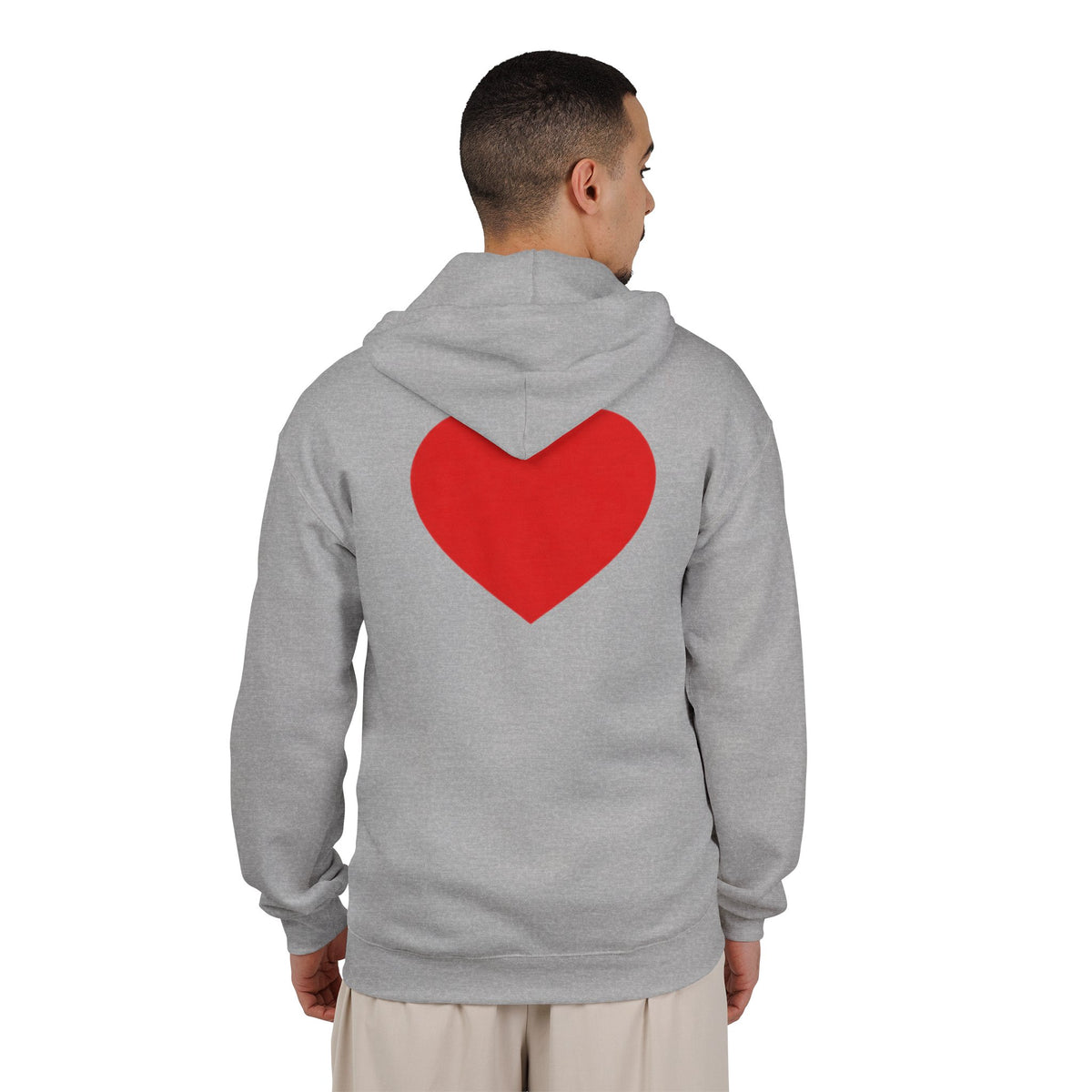 Heart - Full-Zip Hooded Sweatshirt
