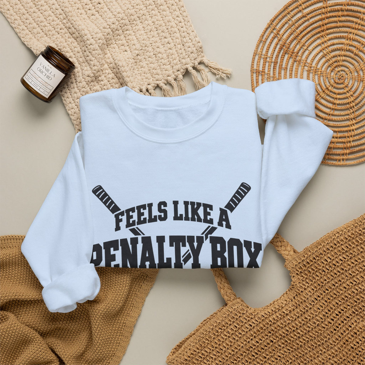 Penalty Box Night - Crewneck Sweatshirt