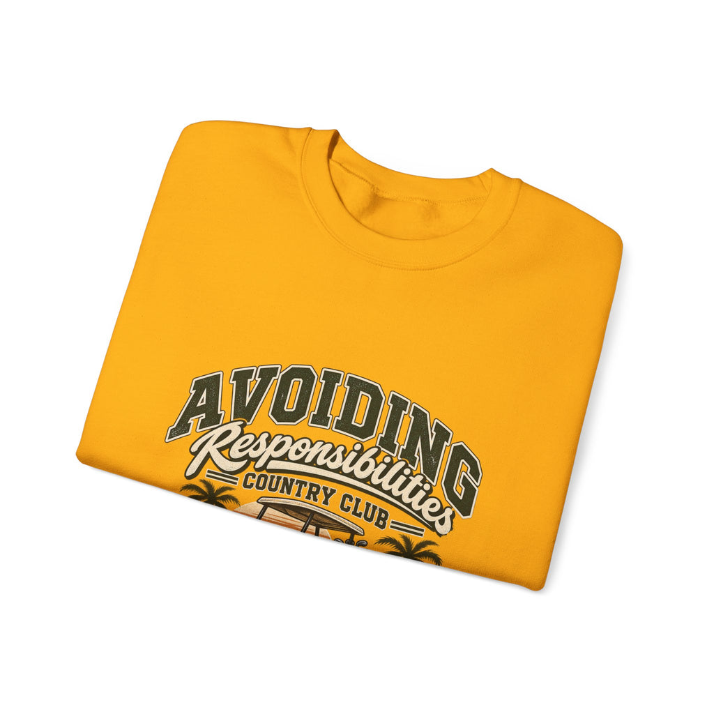 Avoiding Responsibility Country Club - Crewneck Sweatshirt