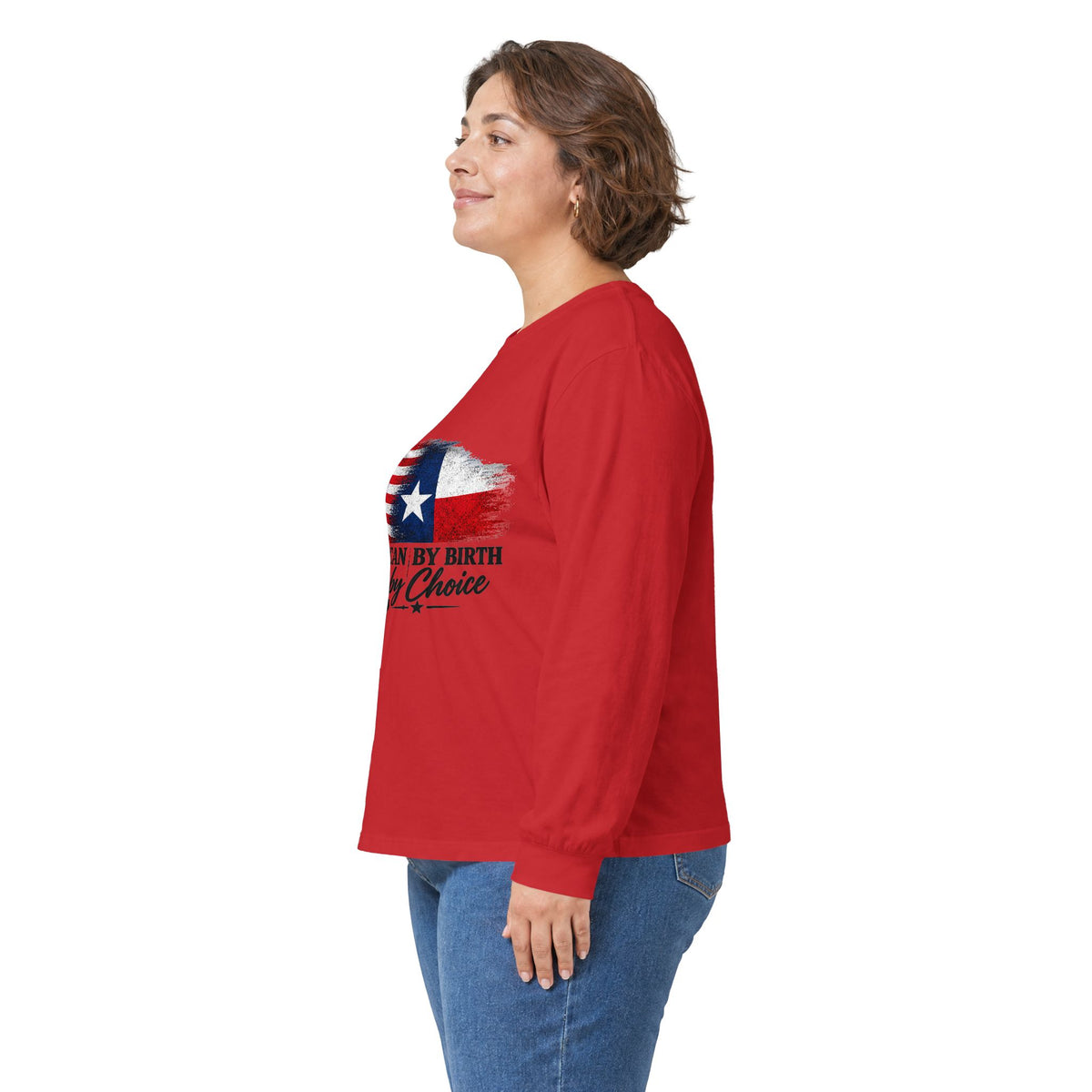 American by Birth, Texan by Choice - Unisex Ultra Cotton Long Sleeve Tee