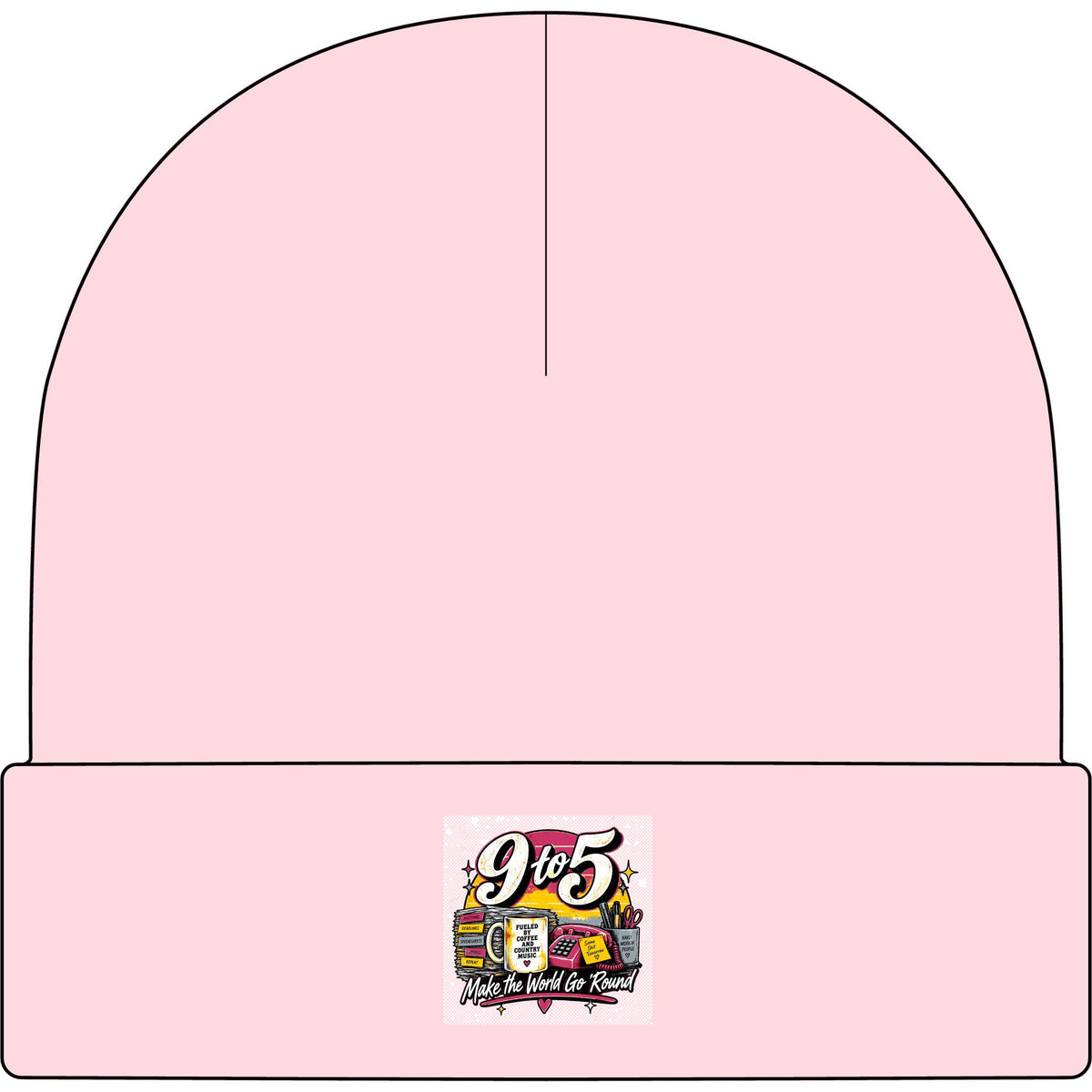 9to5 Make the World Go Round - AS Colour 1107 Cuff Beanie