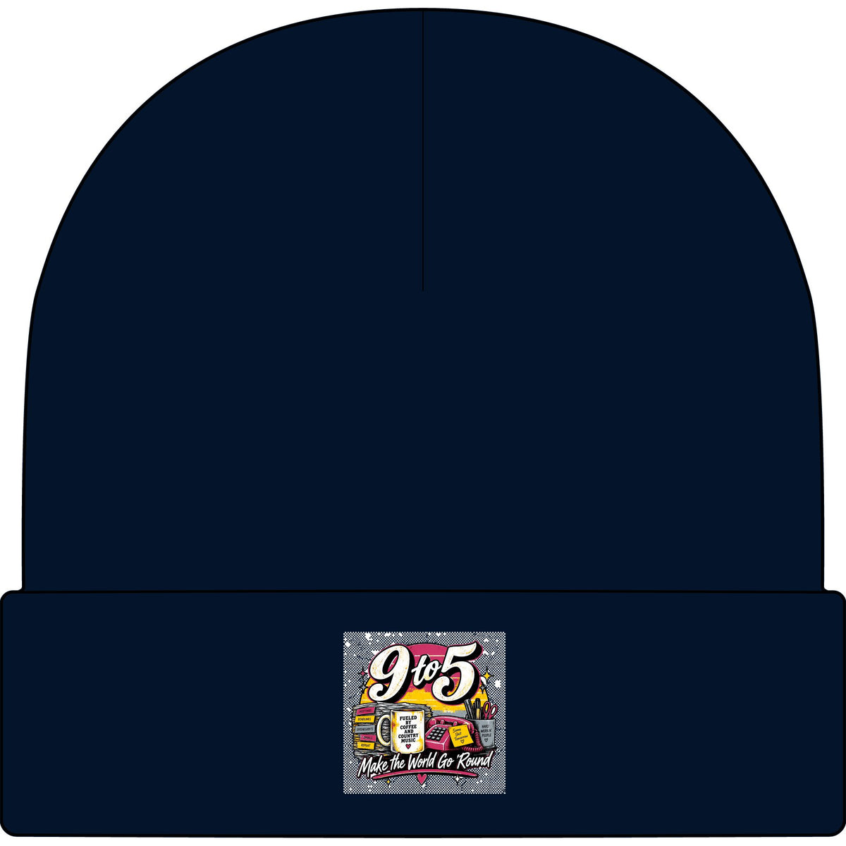 9to5 Make the World Go Round - AS Colour 1107 Cuff Beanie
