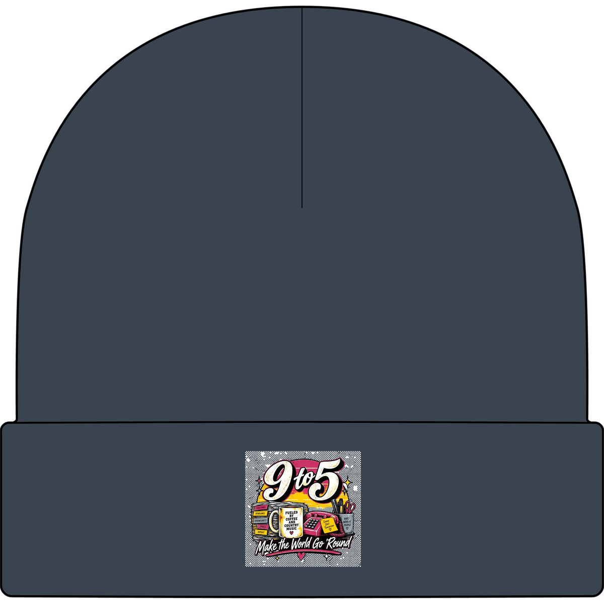 9to5 Make the World Go Round - AS Colour 1107 Cuff Beanie