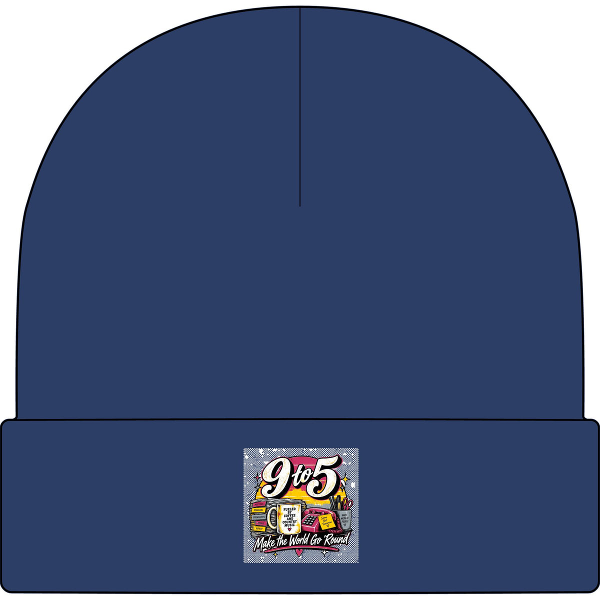 9to5 Make the World Go Round - AS Colour 1107 Cuff Beanie