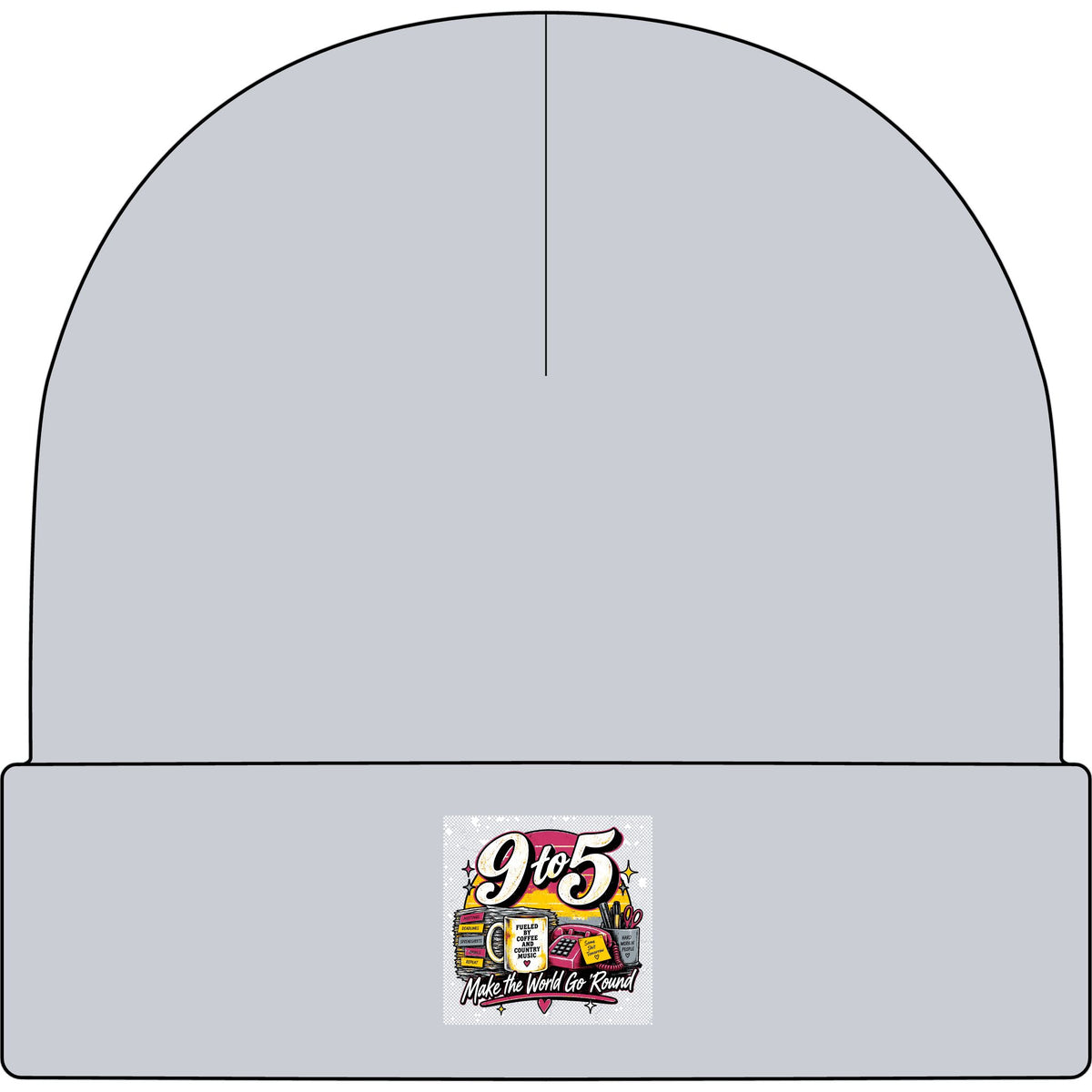9to5 Make the World Go Round - AS Colour 1107 Cuff Beanie