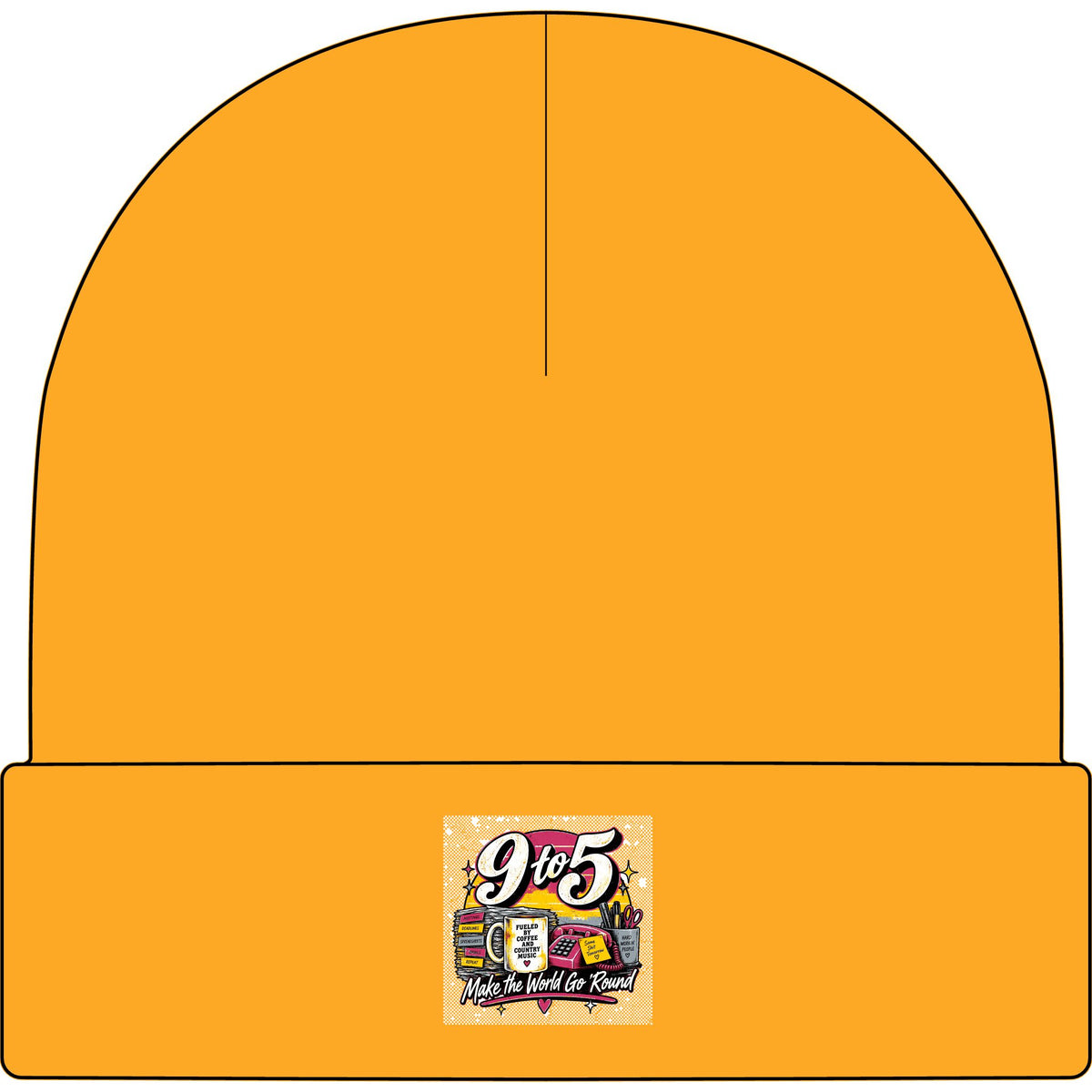 9to5 Make the World Go Round - AS Colour 1107 Cuff Beanie