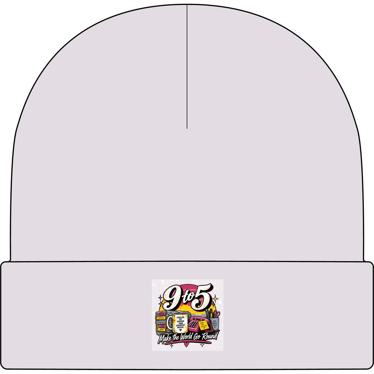 9to5 Make the World Go Round - AS Colour 1107 Cuff Beanie