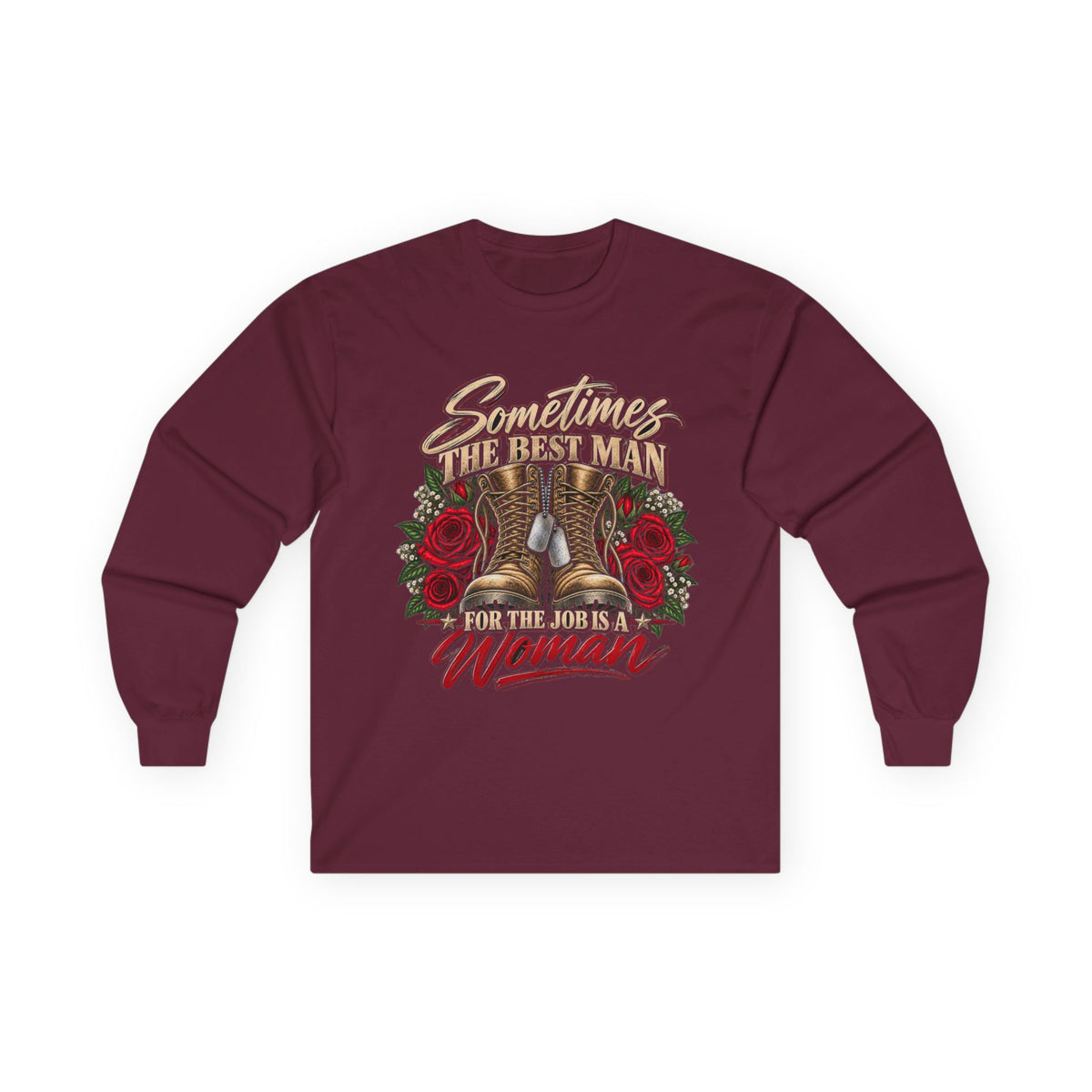 Best Man for the Job - Unisex Ultra Cotton Long Sleeve Tee