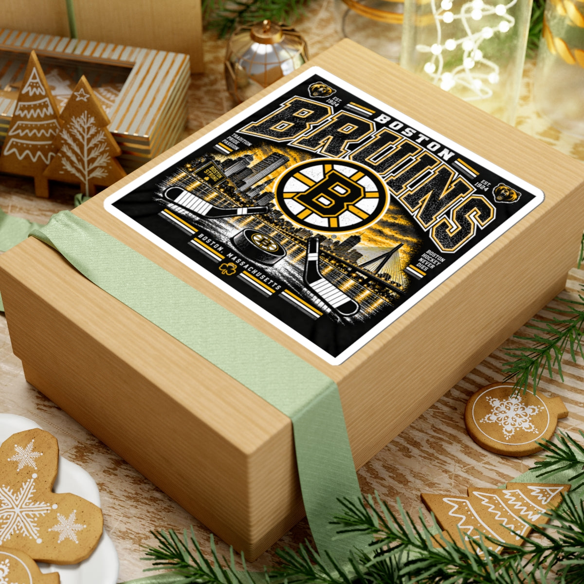 Boston Bruins - Kiss-Cut Sticker