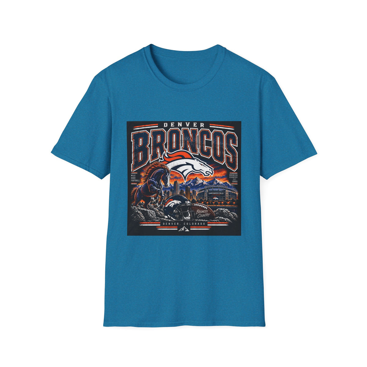 Denver Broncos Mile High Pride - Classic Tee