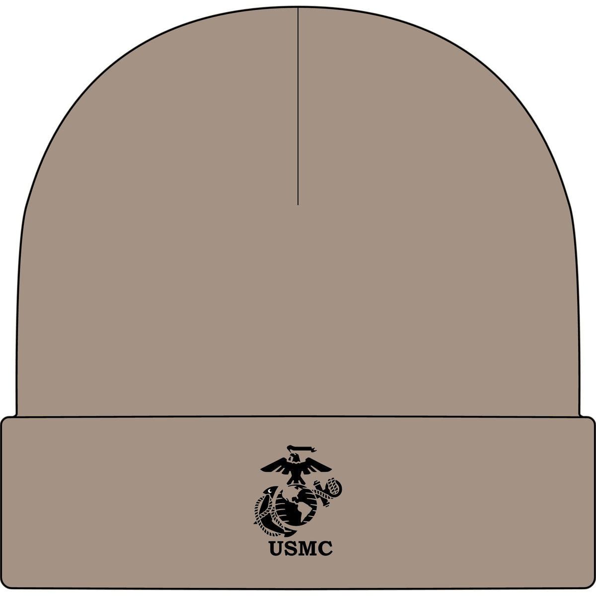 Semper Fi Emblem - AS Colour 1107 Cuff Beanie