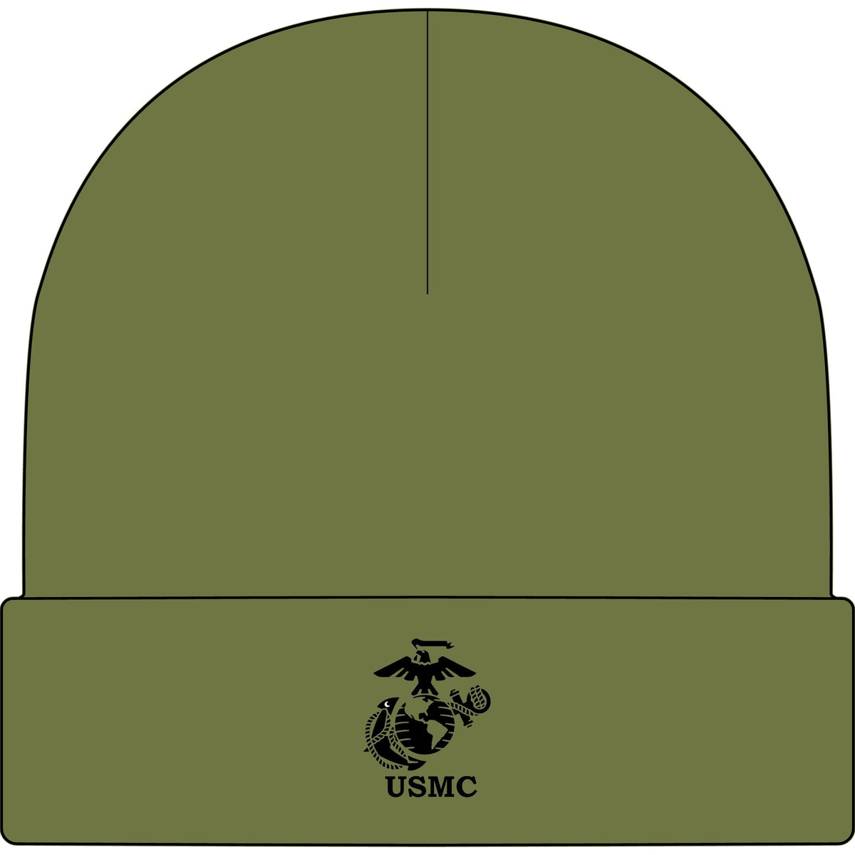 Semper Fi Emblem - AS Colour 1107 Cuff Beanie