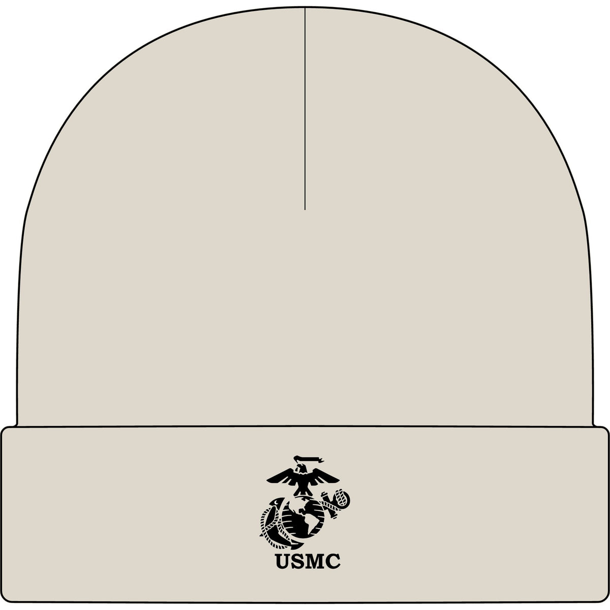 Semper Fi Emblem - AS Colour 1107 Cuff Beanie