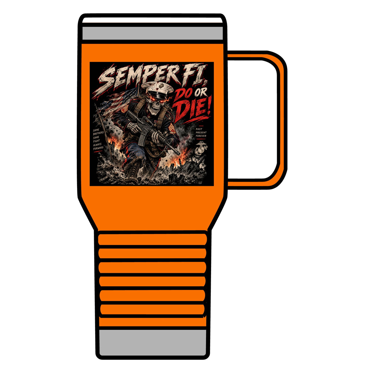 Semper Fi Do or Die - 20oz Insulated Mug