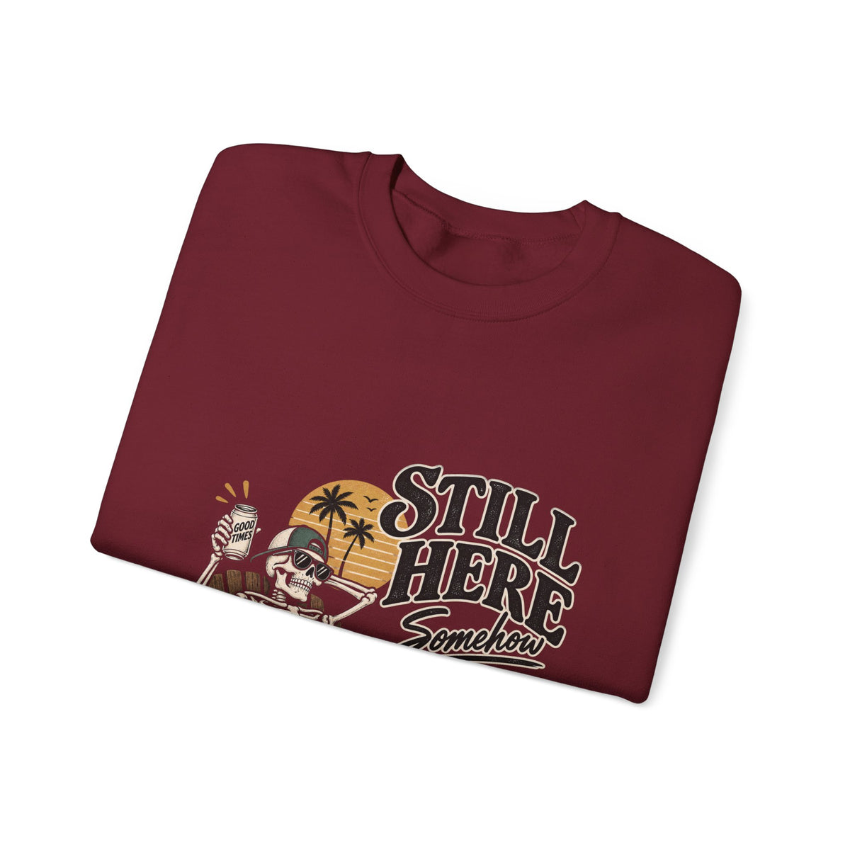 Still Here Somehow - Crewneck Sweatshirt