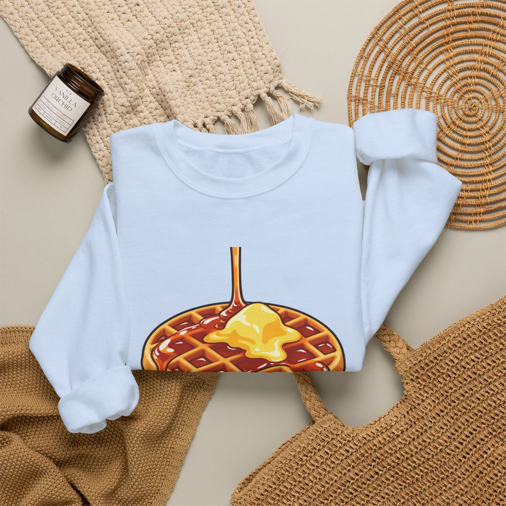 Cartoon Waffles - Crewneck Sweatshirt