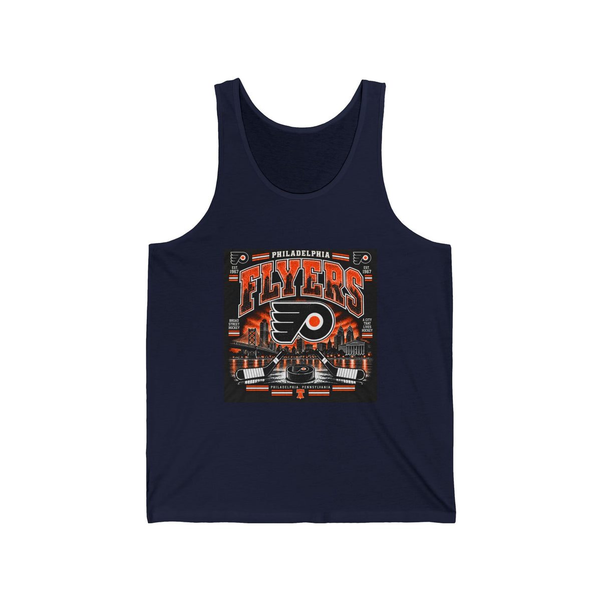 Philadelphia Flyers Urban Hockey - Athletic Tank