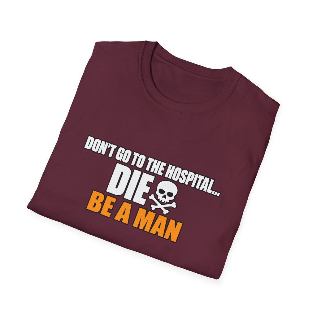 Dont Go to the Hospital - White Outlined - Classic Tee