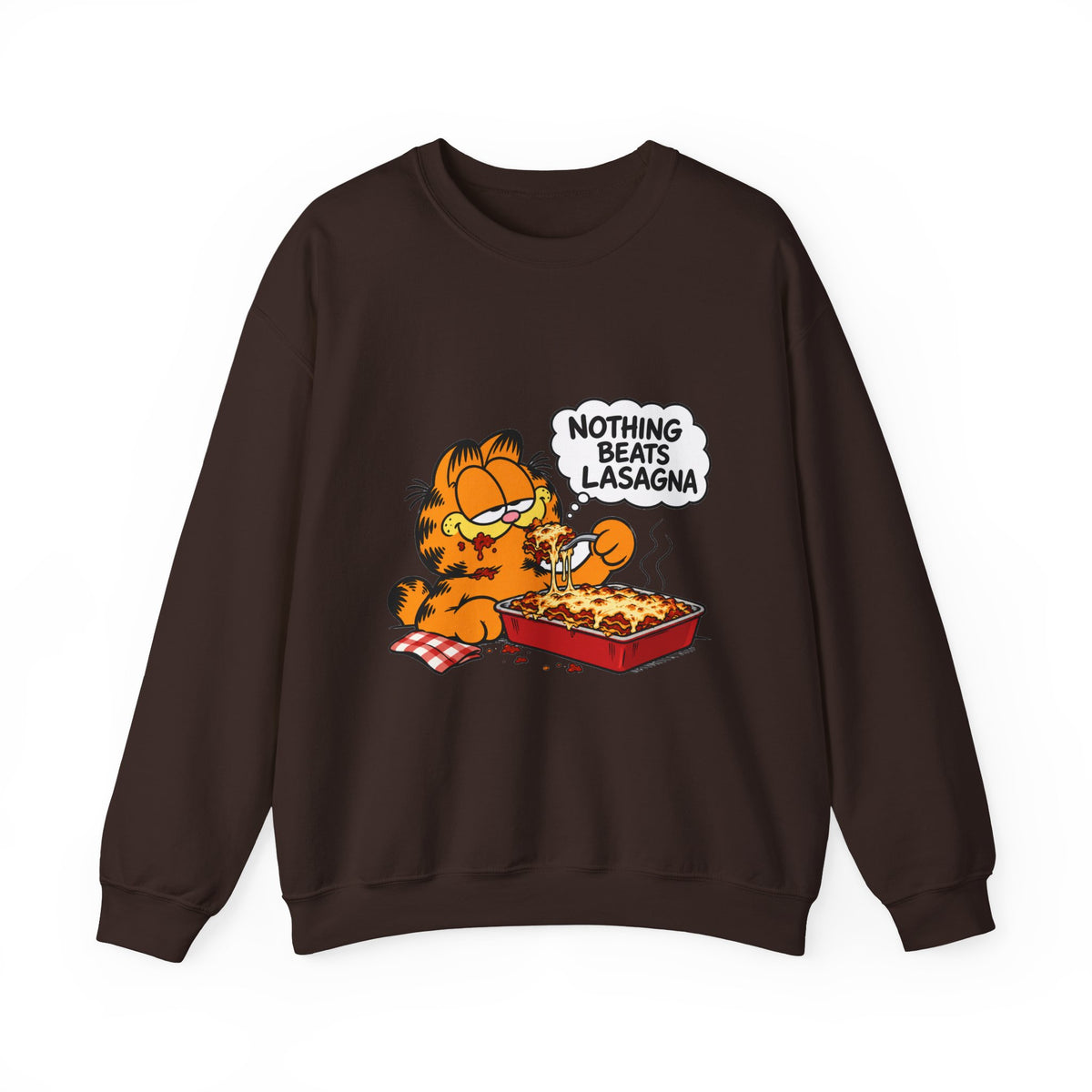 Nothing Beats Lasagna - Crewneck Sweatshirt