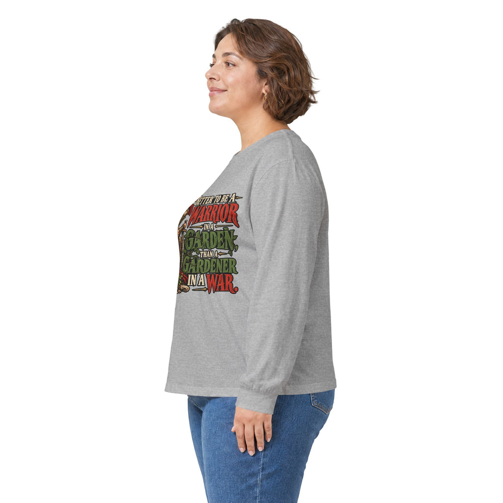 Warrior In A Garden - Unisex Ultra Cotton Long Sleeve Tee